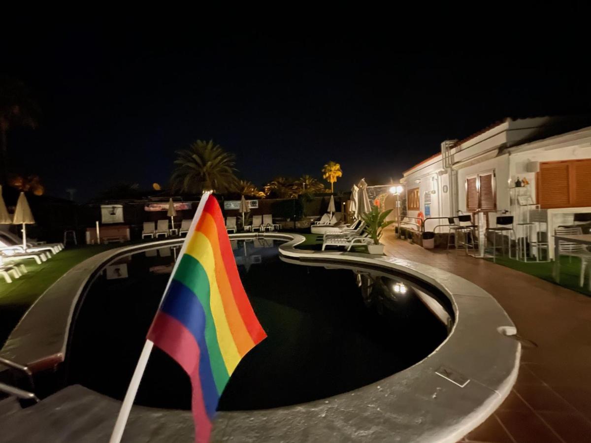 Rainbow Golf Bungalows, Gay Men-Only Resort Maspalomas  Exterior foto