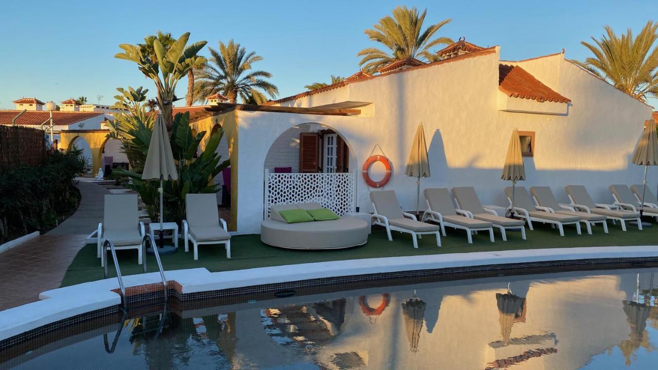 Rainbow Golf Bungalows, Gay Men-Only Resort Maspalomas  Exterior foto