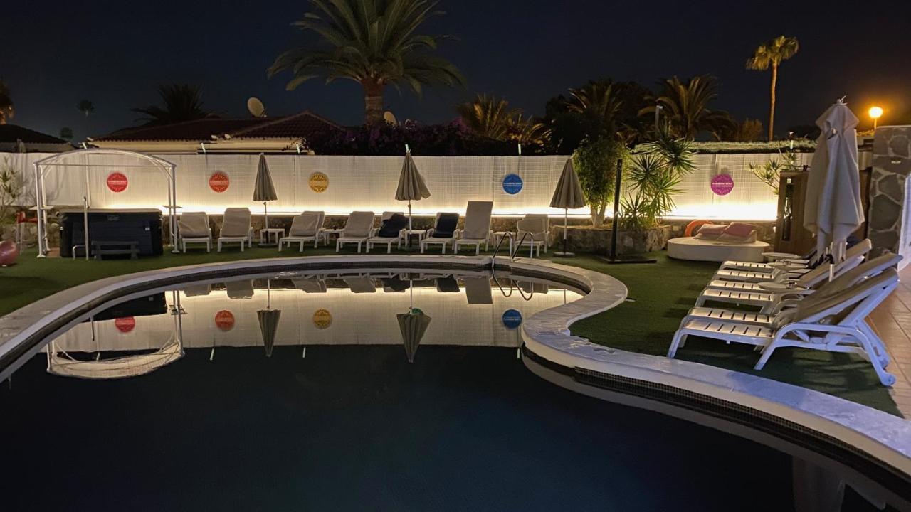 Rainbow Golf Bungalows, Gay Men-Only Resort Maspalomas  Exterior foto